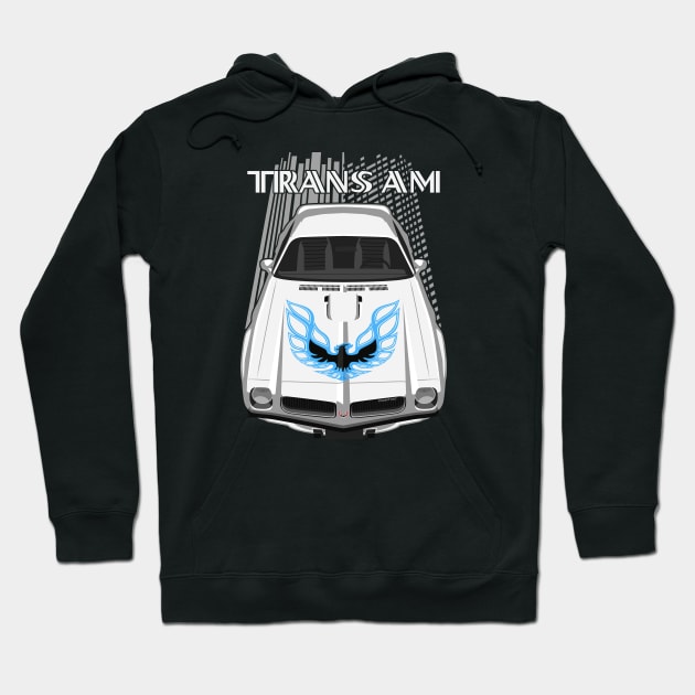 Pontiac Firebird Trans Am 1974 - White Hoodie by V8social